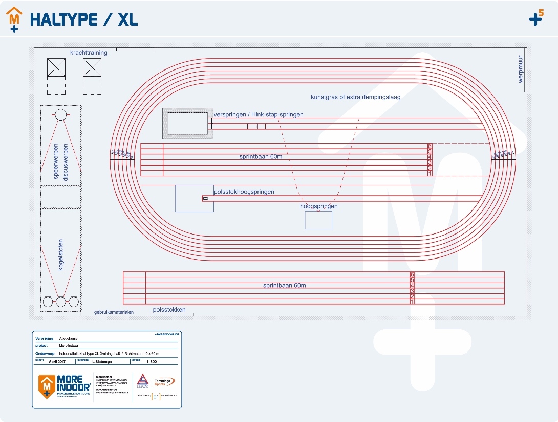 More indoor haltype XL