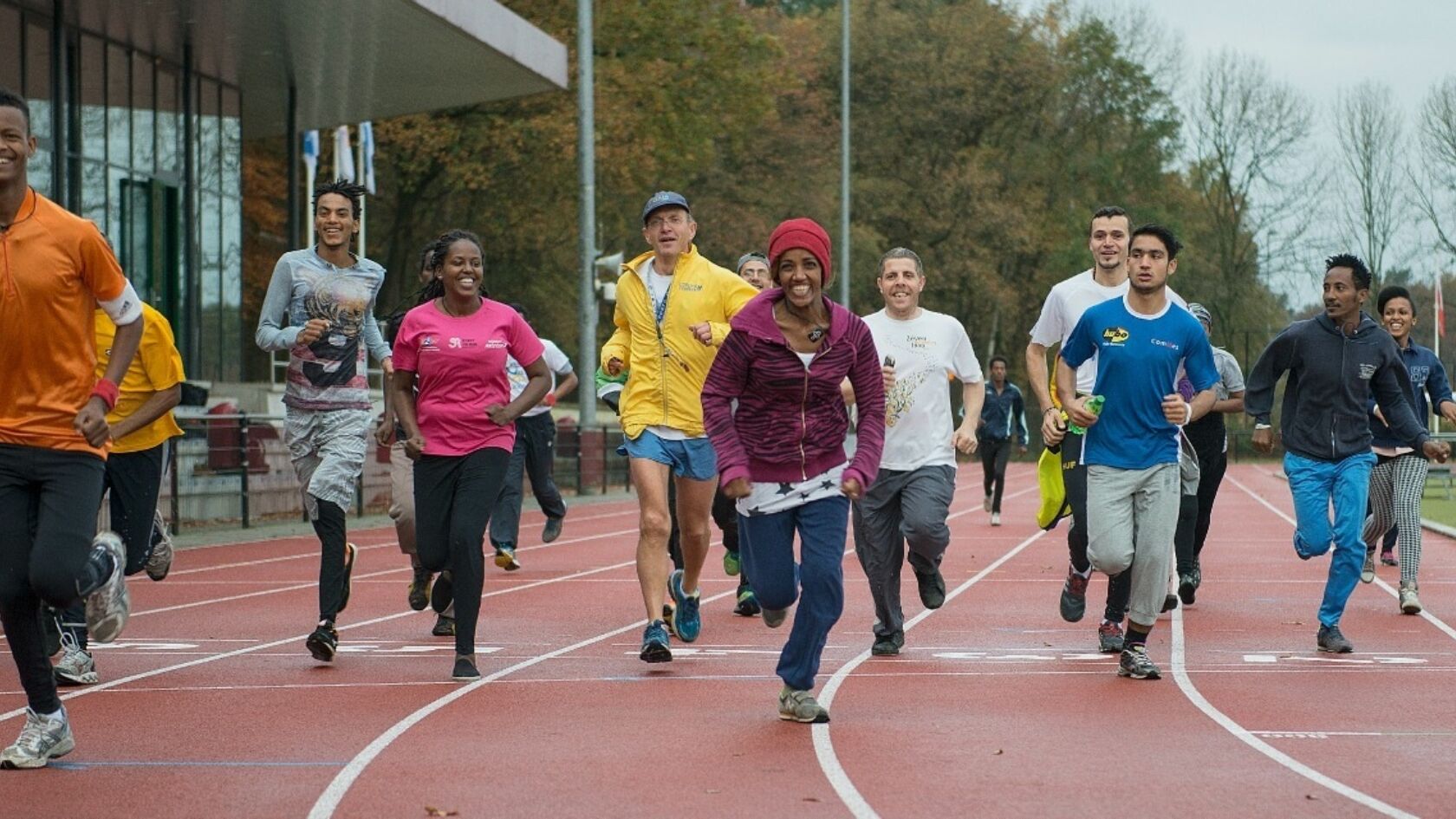 Hardlopen met vluchtelingen: de eerste ervaringen