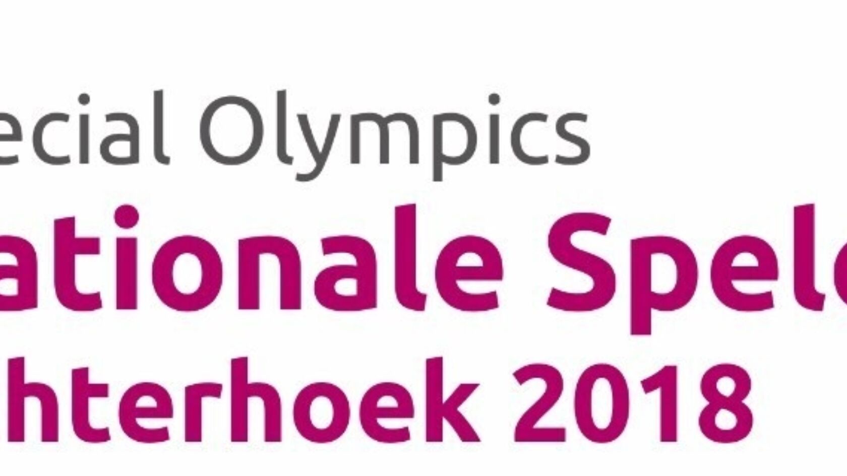 Special Olympics Nationale Spelen