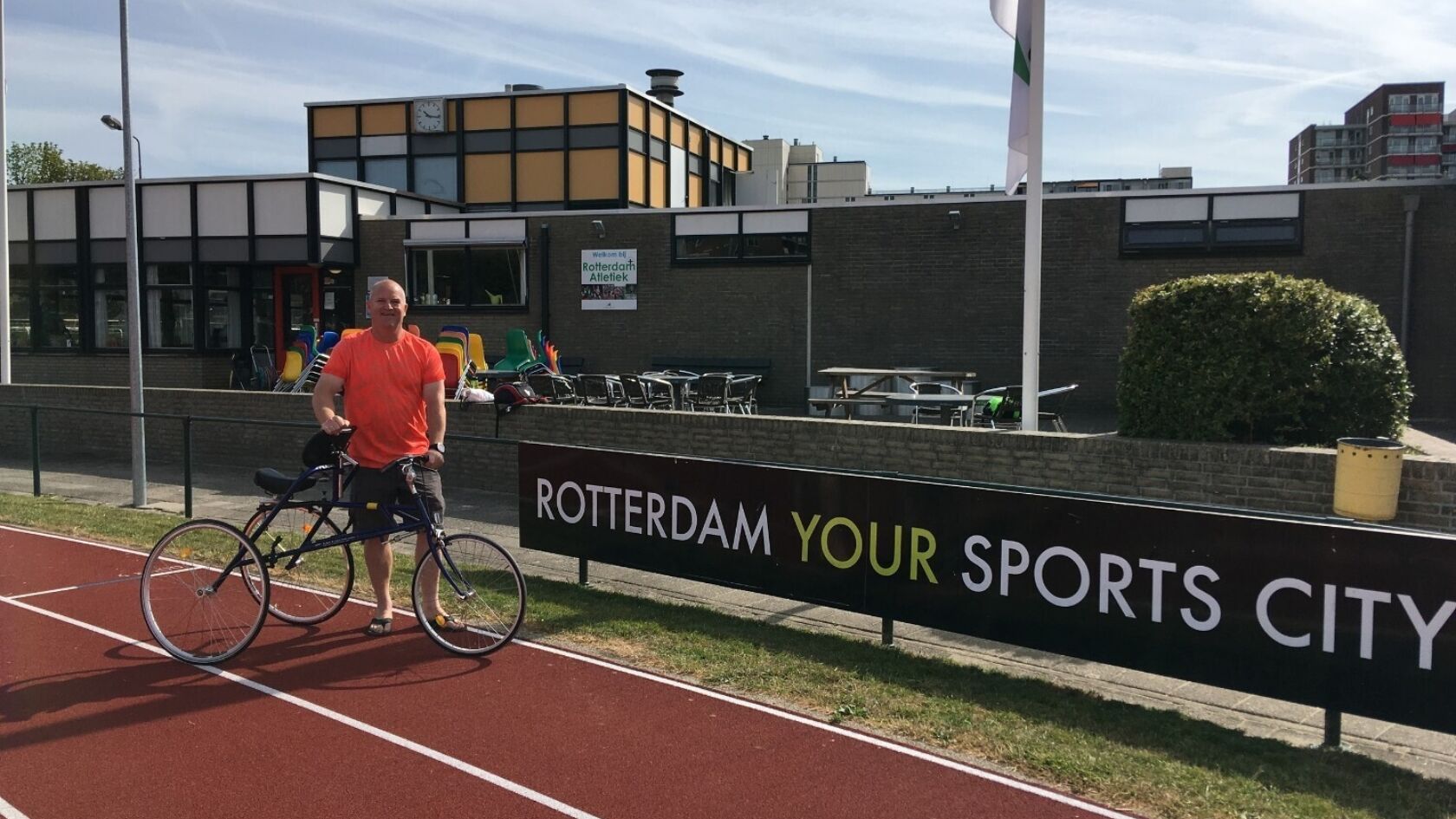 Local hero motiveert kinderen actief tot Race Running