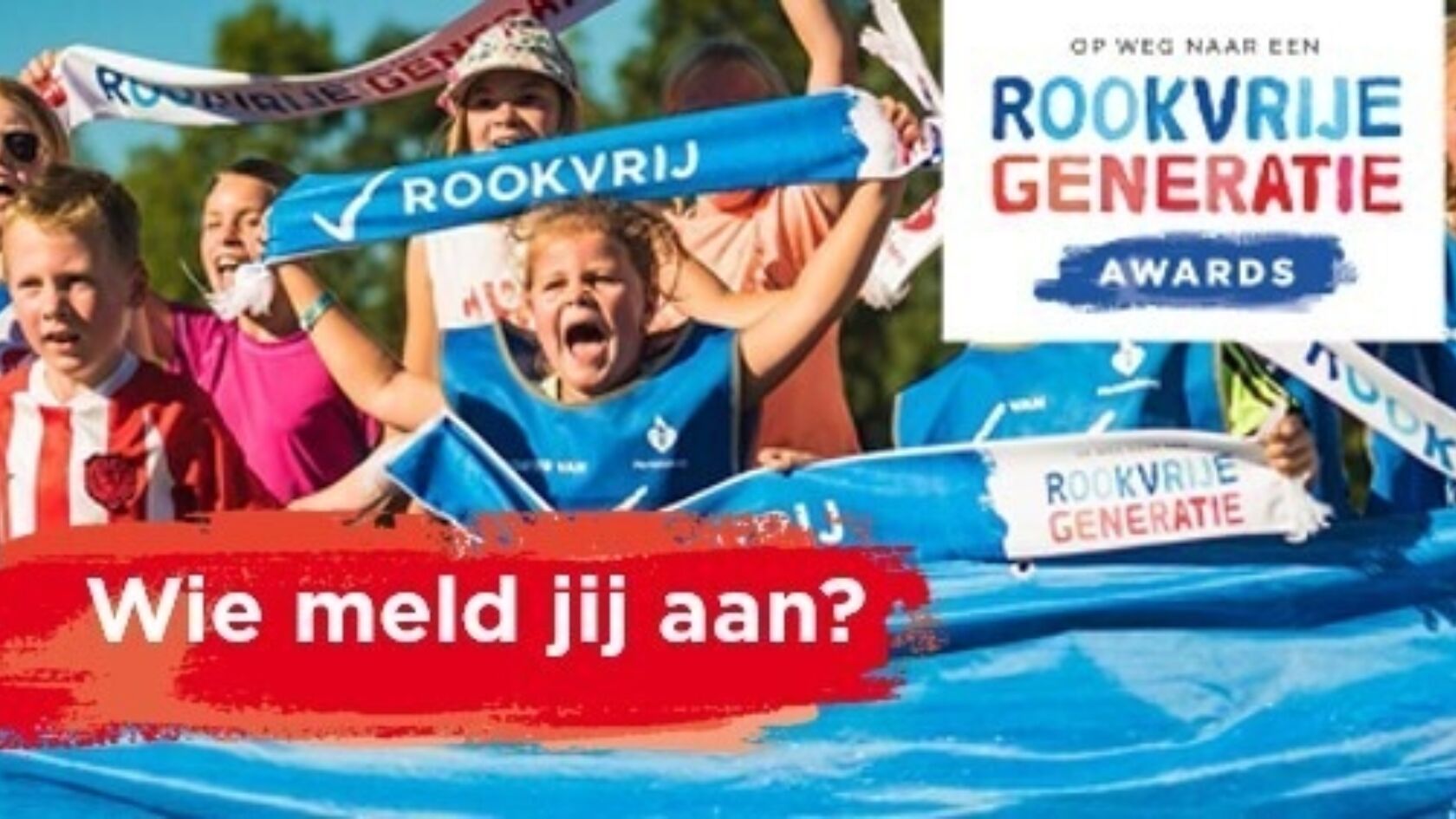 Meld jouw vereniging aan voor de Rookvrije Generatie Award!