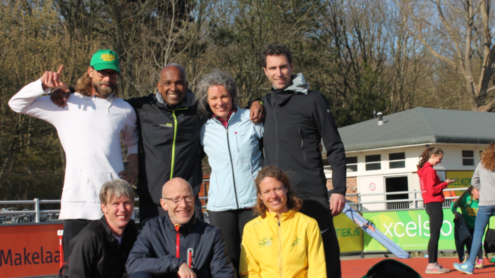 Masters Haag Atletiek tackelen meerkamp in ongedwongen sfeer