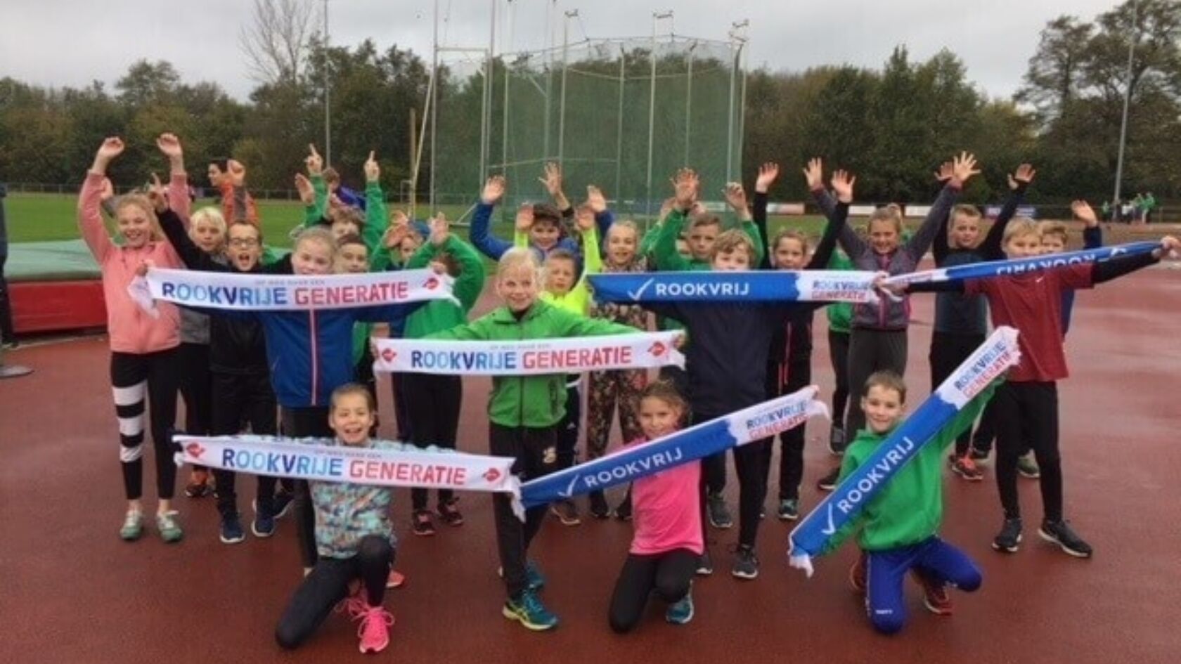 Atletiekverenigingen koploper op het gebied van rookvrije sportclubs