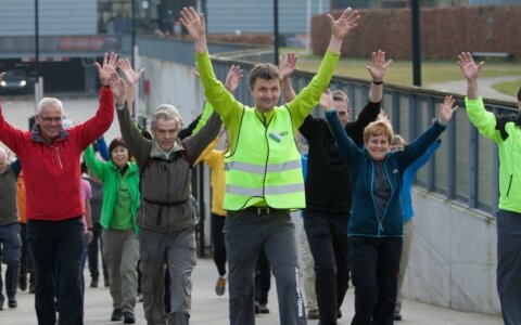 Pilot: verkorte opleiding tot (sportief) wandeltrainer