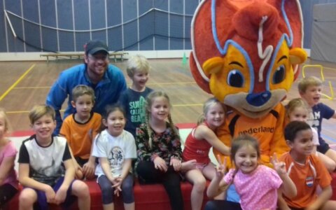 Robin Korving sluit Athletics Movements les af in Alkmaar