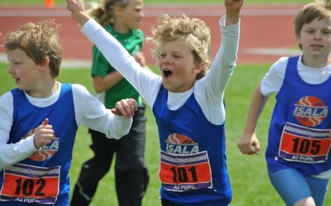 Atletiekunie en JOGG brengen 300 kinderen in beweging tijdens de Nationale Sportweek