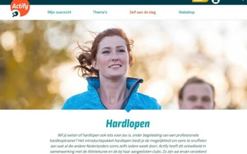 Vitaliteitsplatform Actify is live
