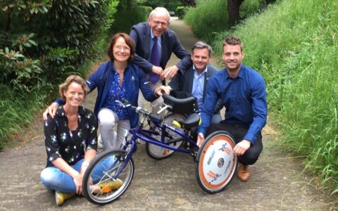 Leiden Atletiek ontvangt € 20.000,- voor het project RaceRunning