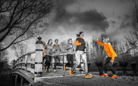 Grote Clubvlagactie tijdens Looptrainersdag