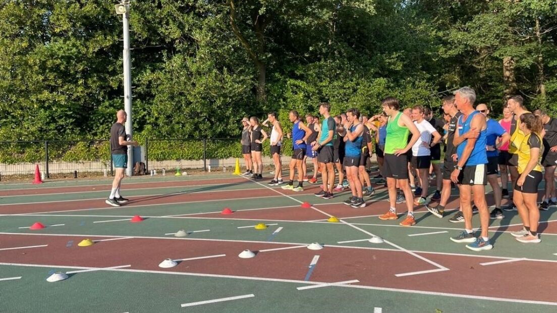 Gert Jan voor de groep