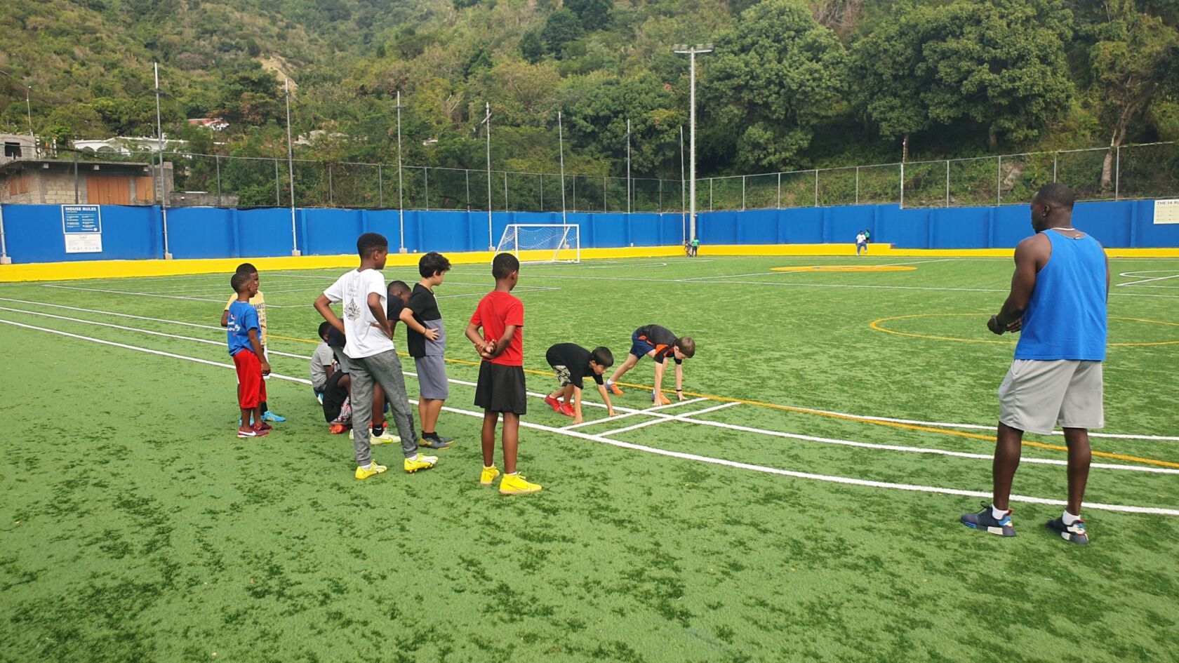 Atletiek van start op Saba