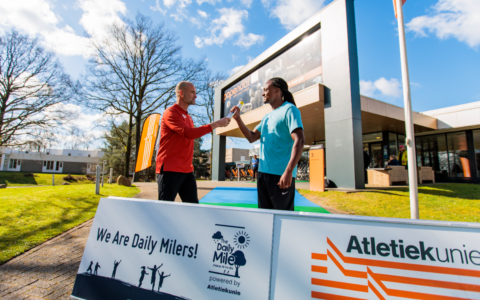 Pierluigi Bomberg trotse ambassadeur The Daily Mile